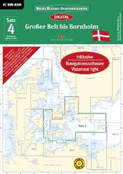 Sportbootkarten : Satz 4 : Großer Belt bis Bornholm (Ausgabe 2012) [import allemand]