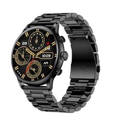 MyPhone Watch Elegant Smartwatch met 2 grote 300 mAh batterij, tot 7 dagen met één lading, groot 1,43 inch scherm amoled, IP67-robuustheid, meerdere sportmodi, speciale app Bluetooth Calling, 1,43