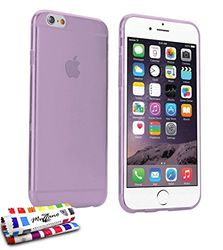 'Muzzano "Aquarelle" elastyczne etui ochronne do Apple iPhone 6 Plus, 14 cm fioletowe