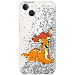 ERT GROUP etui na telefon Apple Iphone 13, case oryginalny i oficjalnie licencjonowany przez Disney, wzór Bambi 016, optymalnie dopasowane, z efektem płynnego brokatu