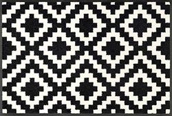 Wash + Dry Mat 50 x 75 cm Black