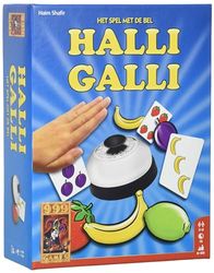 999 Games - Halli Galli Actiespel - Basisspel vanaf 6 jaar - Een van de beste spellen van 2001 - Haim Shafir - Actie, voor 2 tot 6 spelers - 999-GAL01