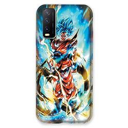 Beschermhoes voor Vivo Y20S Manga Dragon Ball Sangoku wit
