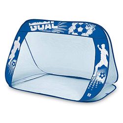 MONDO Claro-28634 Toys – Goal Post Puerta de fútbol Pop Up para niños, 115 x 76 x 73 cm – 28634 cm, Color Azul Claro, 115 x 76 x 73 (28634)
