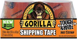 Gorilla Tape Verpakking Tape Refill 72 mm x 27 m (Pack van 2)