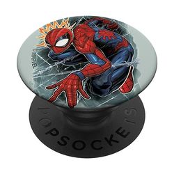 PopSockets Marvel Spider-Man Spidey Sense Supporto e Impugnatura per Smartphone e Tablet