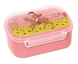 SIGIKID 25006 Gina Galopp Lunchbox BPA-vrij voor meisjes aanbevolen vanaf 2 jaar, roze, 17 x 11 x 7 cm