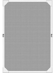 Schellenberg 50749 Moustiquaire pour fenêtre de toit, avec cadre aimanté sans perçage, 80 x 140 cm, Blanc