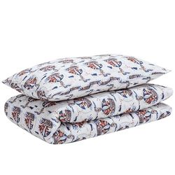 Kinderbeddengoed Set - Dekbedovertrek 100x135 en Kussensloop 40x60 van OEKO-TEX Katoen - Keuze uit 10 Kleuren - Zacht en Comfortabel voor Baby's en Kinderen - Ideaal voor Rustige Nachten