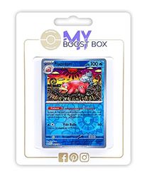 Flagadoss 43/198 Holo ou Reverse (aléatoire) - Myboost X Écarlate et Violet 01 - Coffret de 10 Cartes Pokémon Françaises