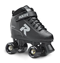 Roces MOVIDAU1-42 Patins à roulettes Mixte Enfant, Noir, 42