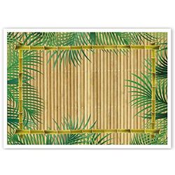 Garcia de pou Sets De Table Offset "Palms" 70 G/M2 31X43 Cm Cuatricromía Litos - 500 unités