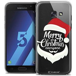 Caseink - fodral för Samsung Galaxy A5 2017 (A520) [Crystal Motif HD Christmas Collection 2017 Design Merry Everyone - hårt - ultratunt - tryckt i Frankrike]