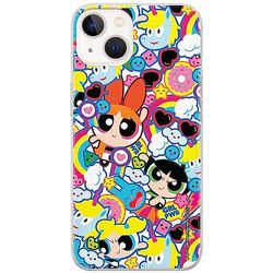 ERT GROUP Funda para teléfono móvil iPhone 13 Mini Original y con Licencia Oficial de The Powerpuff Girls con diseño The Powerpuff Girls 041, Funda Hecha de TPU