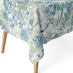 Martina Home Danube Blue Resin Tablecloth 220 x 140 cm