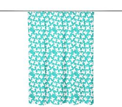 Bonamaison, Rideau de Douche Imprimé Numériquement, Anneaux de Rideau de Douche Inclus, 1 Pièce, 140X200 Cm - Conçu et fabriqué en Turquie