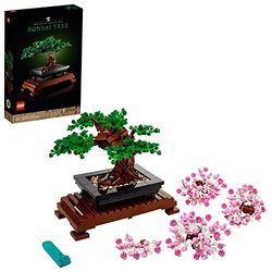 LEGO Botanicals Albero Bonsai - Kit di Piante Artificiali, Modellino da Costruire di Alberello con Vaso, Decorazione per la Casa, Idee Regalo per Adulti, Donna o Uomo - 10281