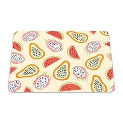 Bonamaison, Rectangle Pop Art Digital Printed Mouse Pad, Non-Slip Base, for Office and Home, Size: 22 x 18 cm