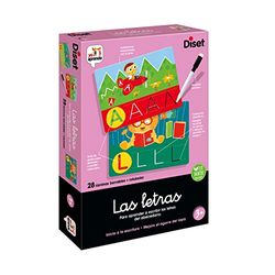 Diset- leren letters, meerkleurig (463863)