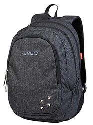 BACKPACK 3 ZIP DUEL CHARCOAL DENIM 26936