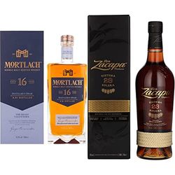 Mortlach - Distiller's Dram - 16 year old Whisky & Ron Zacapa 23 ans 0,70 L