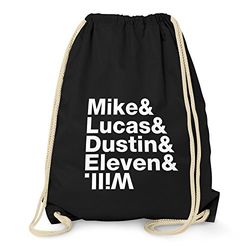 Texlab Vend-142363, Borsa da Palestra Unisex-Adulto, Nero, 38 cm x 42 cm