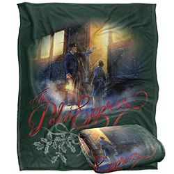POLAR EXPRESS Silky Touch Super Soft Throw Blanket 152 x 127 cm