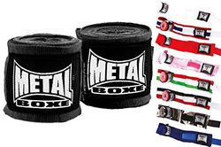 Metal Boxe Bande d'entrainement Noir 2,50 m
