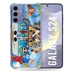 Cokitec Förstärkt fodral för Samsung Galaxy S24 Manga One Piece Sunny