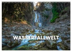 Wasserfallwelt Schweiz (Wandkalender 2024 DIN A3 quer), CALVENDO Monatskalender: Landschaftsfotokalender mit den schönsten und beeindruckendsten Wasserfalllandschaften der Schweiz.