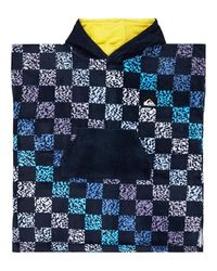 Quiksilver Poncho de Plage Hoody Towel Youth Garçon Noir