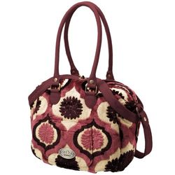 Petunia Pickle Bottom Handtas Cosmopolitain Carryall, Plum Tart Cake