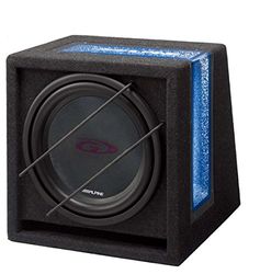 Alpine SBG-844BR Subwoofer Voiture, Passif, 400 W, Noir