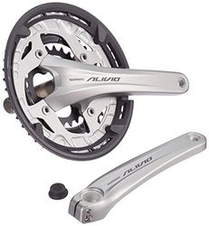 Shimano FC-T4060E, Guarnitura , Argento, 17.5 x 17.5 x 3 cm