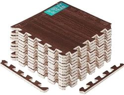 Yes4All 30x30 cm hasta 3.3 m² Set 12/16/36 Baldosas de Espuma EVA, Estera de Gimnasio y de Enclavamiento para Suelo de Garaje, Piscina al Aire Libre y Bañera de Hidromasaje