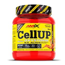 Amix CellUp® with Oxystorm"® 348G - Suplemento Alimenticio - Contiene Cafeína - Aumenta la Fuerza y Congestión Muscular - Fórmula Pre-Entrenamiento- Sabor Cola