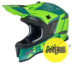 Just 1 Helmets Just1 Jdh Assault Green MIPS L, Downhill/MTB/Enduro Unisex - volwassenen, groen, L
