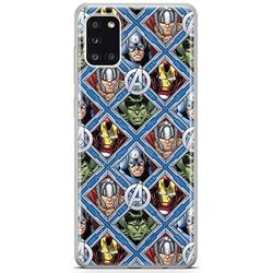 ERT GROUP etui na telefon Samsung A31, case oryginalny i oficjalnie licencjonowany przez Marvel, wzór Avengers 004, optymalnie dopasowane, plecki z TPU