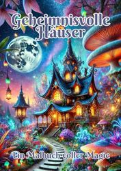Geheimnisvolle Häuser: Ein Malbuch voller Magie
