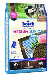 Comida para Perros Bosch Medium Junior, 4 Unidades (4 x 3 kg)