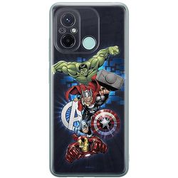 ERT GROUP Funda para teléfono móvil Xiaomi REDMI 12C/ REDMI 11A Original y con Licencia Oficial de Marvel con diseño Avengers 001 Adaptada a la Forma del teléfono móvil, Funda Hecha de TPU
