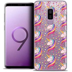 Caseink fodral för Samsung Galaxy S9+ / S9 Plus (6.2) fodral [kristallgel HD mönster kollektion fantasia stjärnenhörning design - mjuk - ultratunn - tryckt i Frankrike]