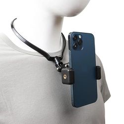 PellKing POV/Vlog Support de Cou pour Smartphone Compatible avec iPhone Samsung Smartphones Hero 9, 8, 7, 6, 5, 4, 3, 2, 1
