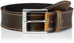 Werner Trachten Uniseks riem casual, bruin (bruine pull up 510), 95 cm