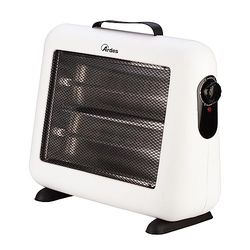 ARDES Twentyfour AR444 Kwartswarmtestraler met 2 standen en handvat van kunstleer