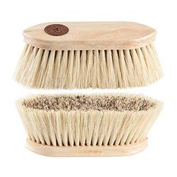 Pfiff 102619 Manenborstel, bontborstel, paardenverzorging, paardenborstel, natuurlijke haren, één