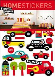 1art1 40088 Speelgoed - Auto Muurstickers Sticker Poster Sticker 70 x 50 cm