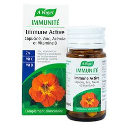 A.VOGEL - Complément Alimentaire - Favorise le bon fonctionnement du système immunitaire - Vitamines et minéraux - Enrichi en zinc et vitamine D - Extrait de capucine - 30 Comprimés