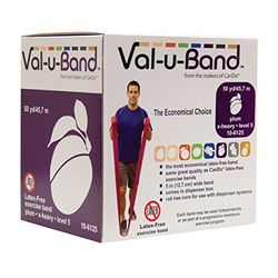CanDo Val-u-Band Appareil de Musculation de la Main Latex-Free Plum 45 M
