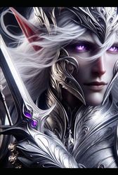 Fantasy Notebooks & Journals - Hardcover: Exclusive Wetherid - Glorious Elves Male